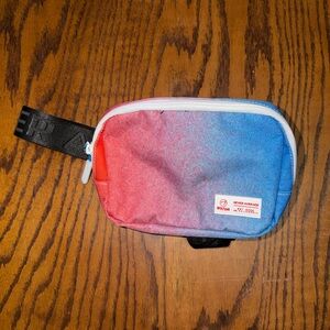 WOLFpak Harley Quin Red and Blue crossbody Bag